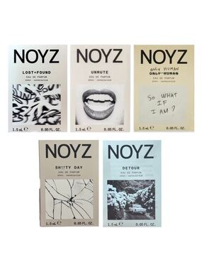 NOYZ Sample Set (5) .05 oz ea. Unmute, Detour, Only Human, Sh**ty Day & More!